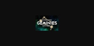 Geminies Font Poster 1