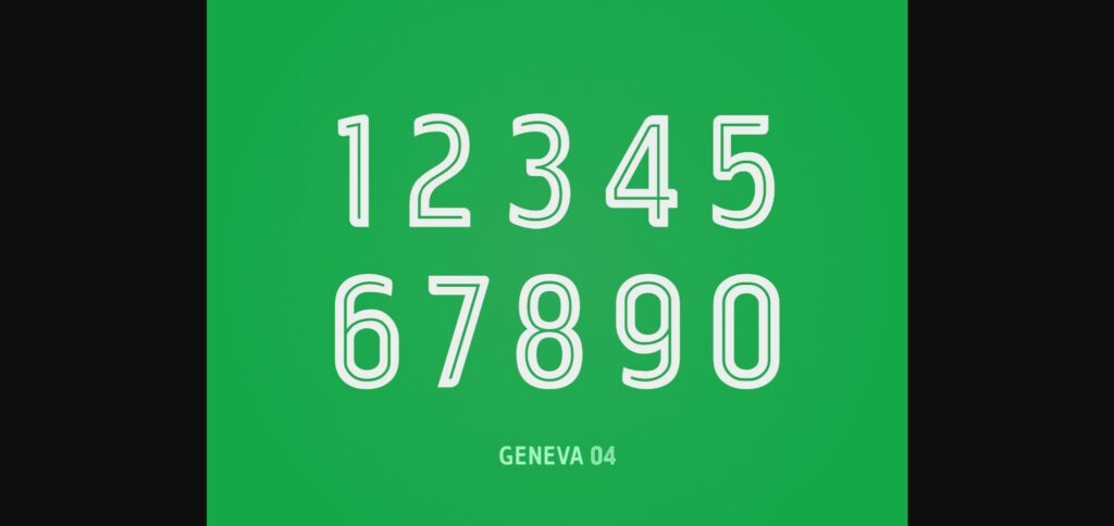 Geneva Font Poster 8