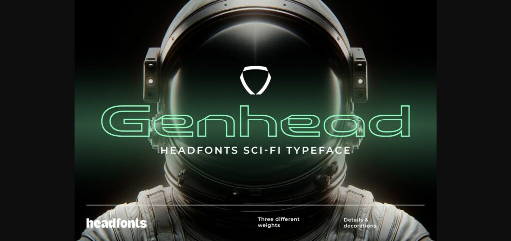 Genhead Font Poster 1