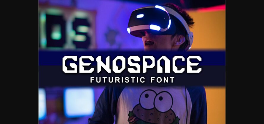 Genospace Font Poster 4