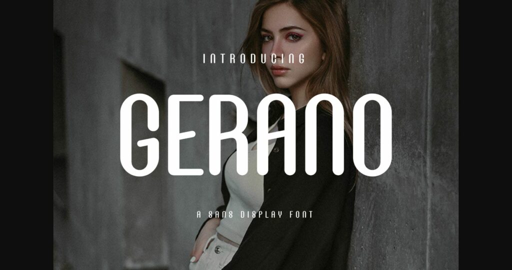 Gerano Font Poster 3