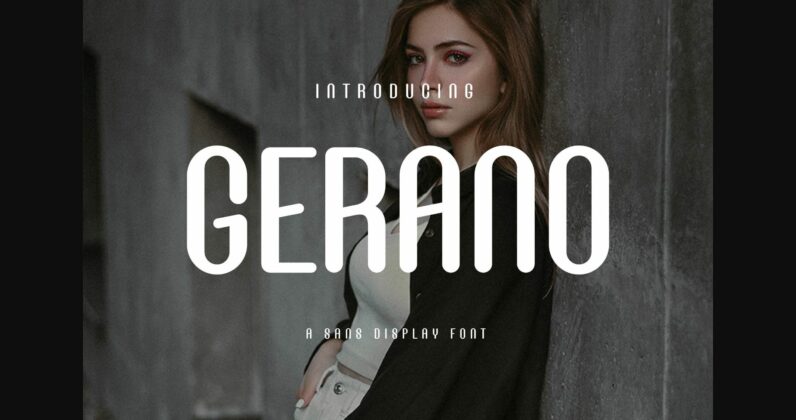 Gerano Font Poster 3