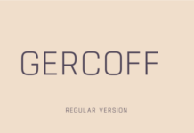 Gercoff Font