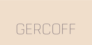 Gercoff Thin Font