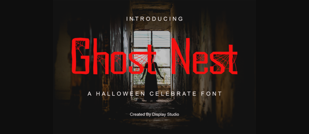 Ghost Nest Font Poster 3