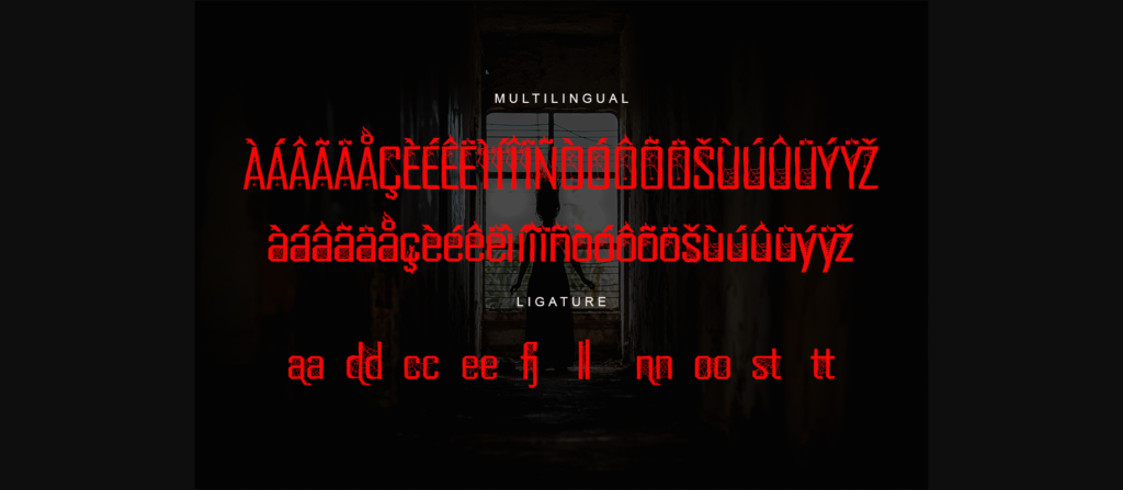 Ghost Nest Font Poster 11