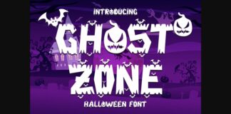 Ghost Zone Font Poster 1