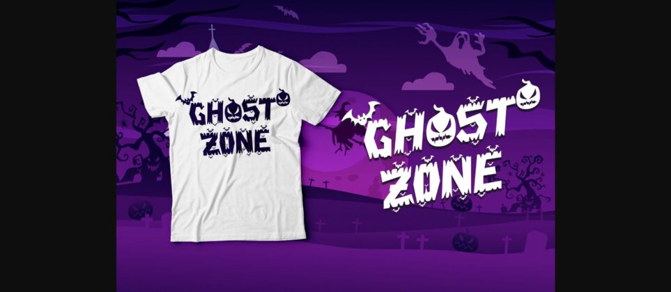 Ghost Zone Font Poster 7