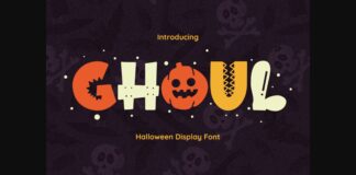 Ghoul Font Poster 1