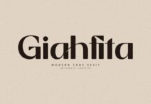 Giahfita Fonts