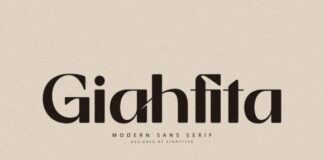 Giahfita Fonts