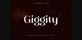 Giggity Font Poster 1