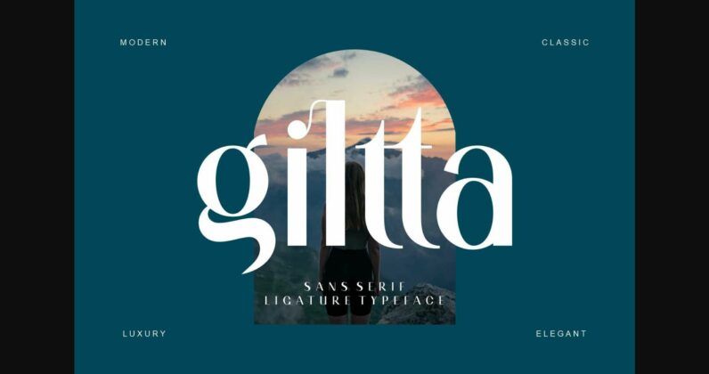 Giltta Font Poster 3