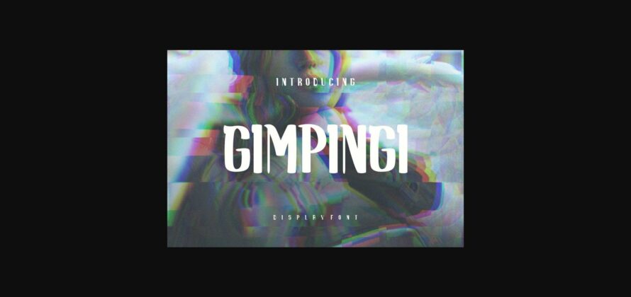 Gimpingi Font Poster 3