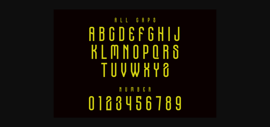 Girode Font Poster 4