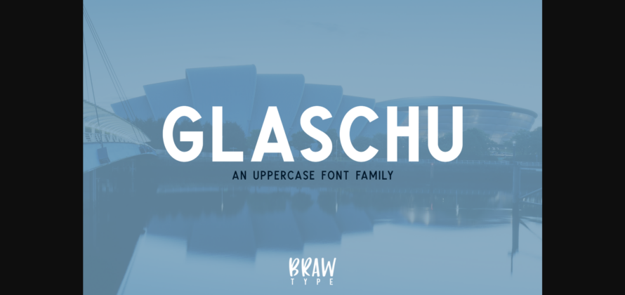 Glaschu Font Poster 3