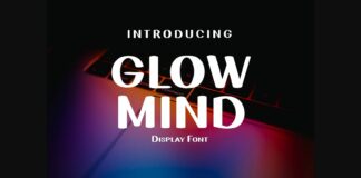 Glow Mind Font Poster 1