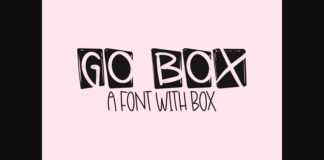 Go Box Font Poster 1