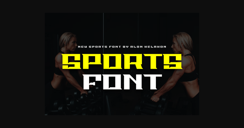 Gogym Sports Font Poster 4