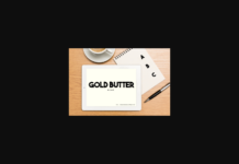 Gold Butter Poster 1