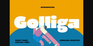 Golliga Font Poster 1