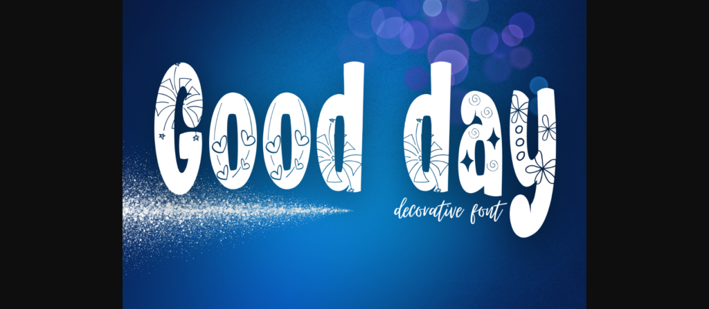 Good Day Font Poster 3