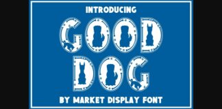 Good Dog Font Poster 1