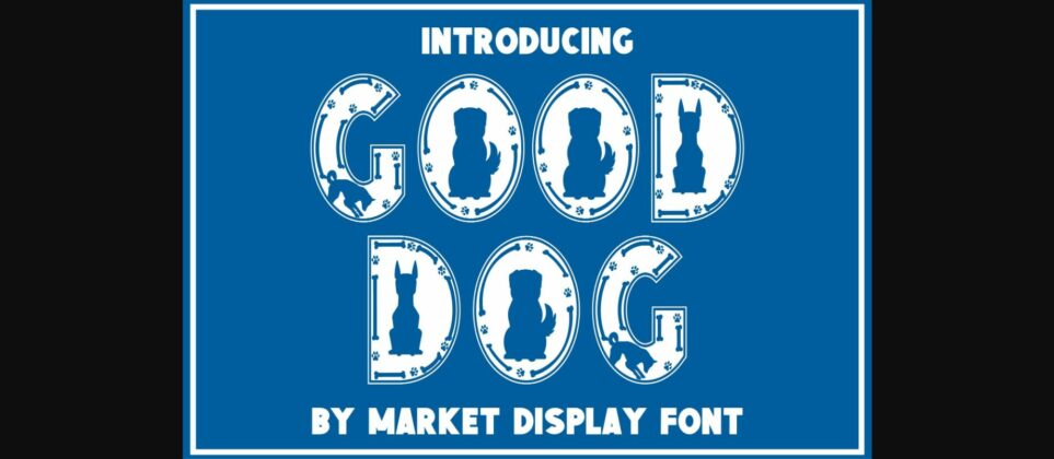 Good Dog Font Poster 1