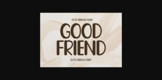 Good Friend Font Poster 1