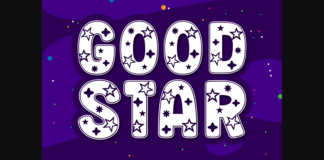 Good Star Font Poster 1