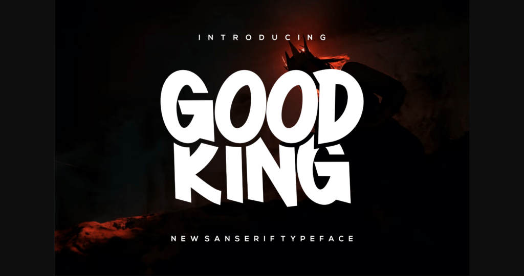 Goodking Font Poster 1