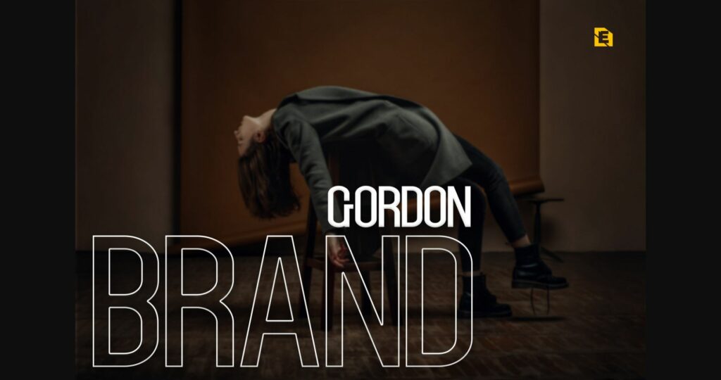 Gordon Font Poster 5