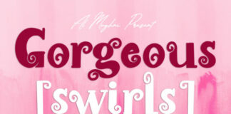 Gorgeous Swirls Fonts