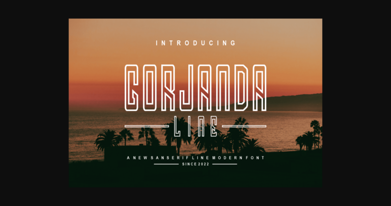 Gorjandaline Font Poster 3