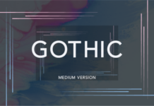 Gothic Medium Font