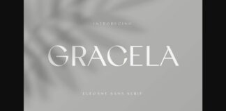 Gracela Font Poster 1