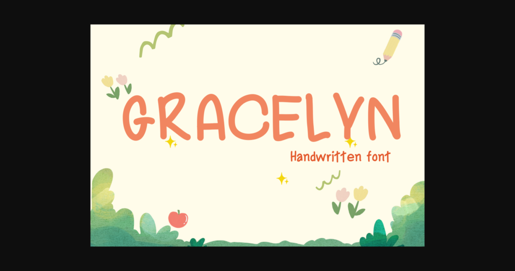 Gracelyn Font Poster 3