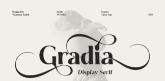 Gradia Fonts