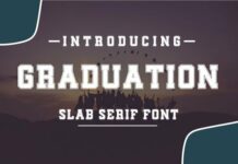 Graduation Font