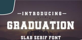 Graduation Font