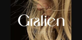 Gralien Font Poster 1