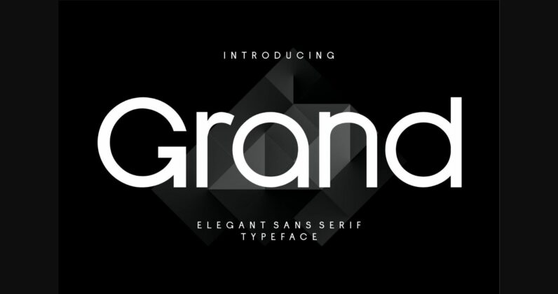 Grand Font Poster 3