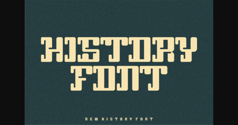 Grand History Font Poster 2