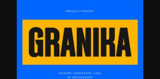 Granika Font Poster 1