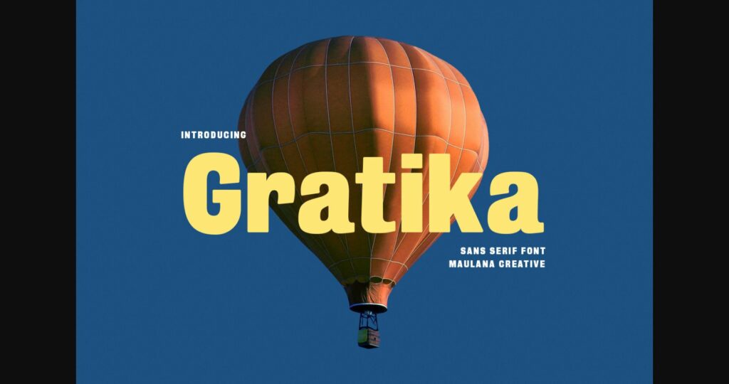 Gratika Font Poster 1