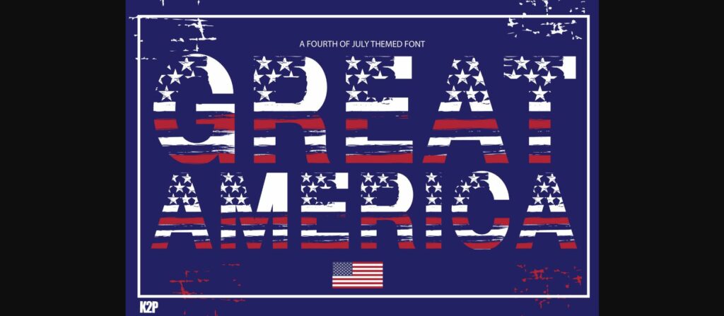 Great America Font Poster 3