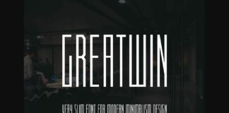 Greatwin Font Poster 1