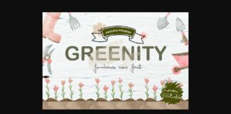 Greenity Font Poster 1