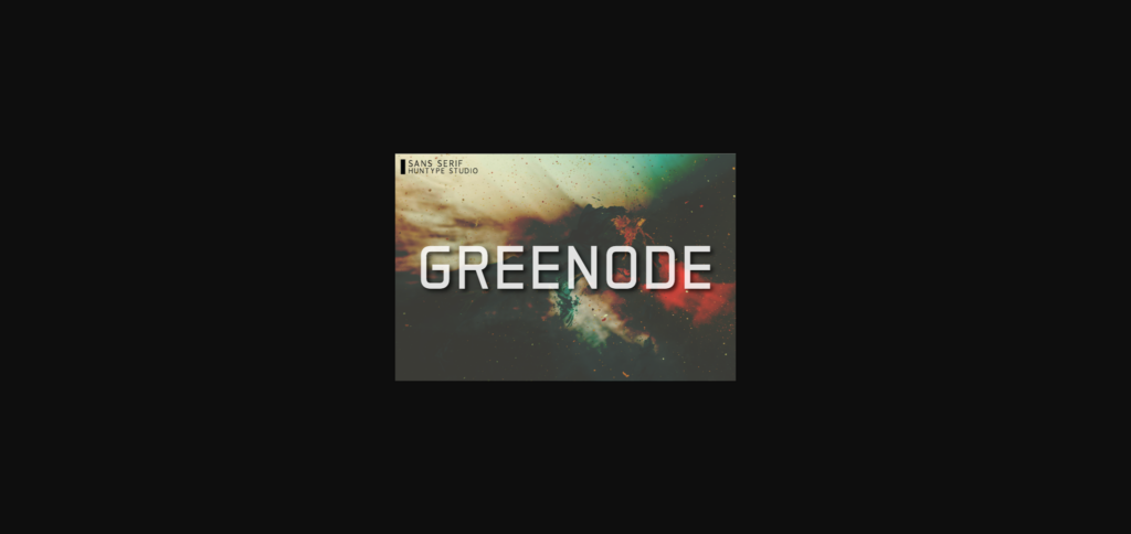 Greenode Font Poster 3