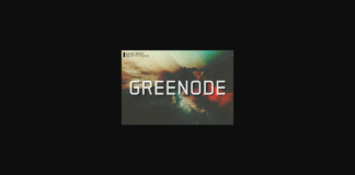 Greenode Font Poster 1